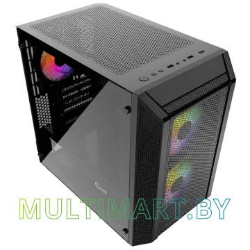Корпус Powercase Mistral Micro H3B Mesh LED (CMIMH3B-L3) картинка 2